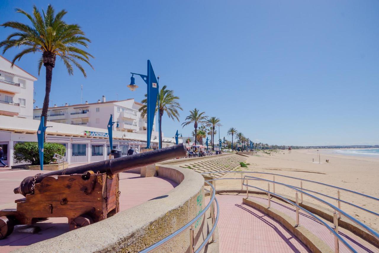 ノボ・サンクティ・ペトリLa Barrosa Con Vistas Al Marアパートメント エクステリア 写真